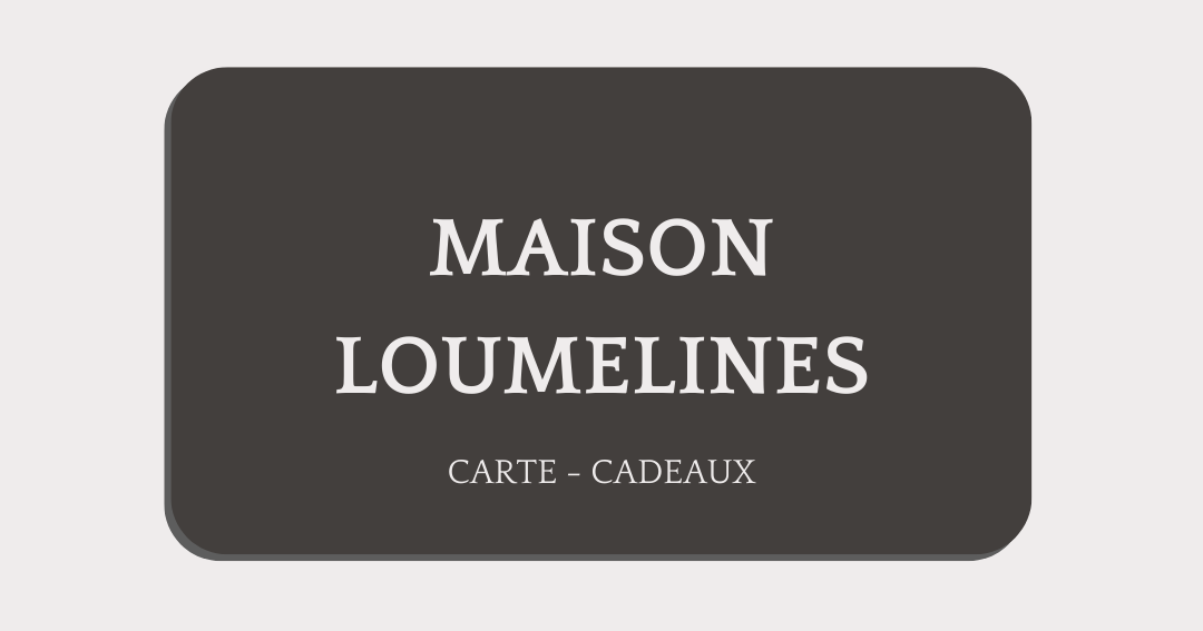 Carte-cadeaux boutique décoration Allauch - Maison Loumelines