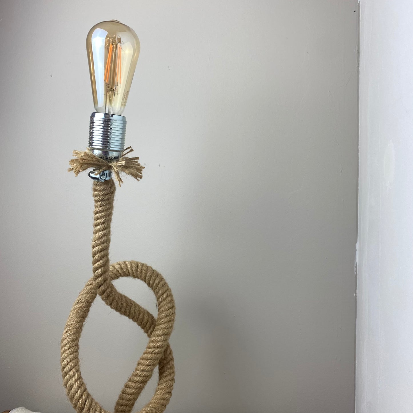 Lampe corde